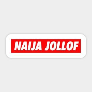 Nigerian Jollof Sticker